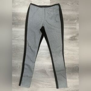 Philosophy Black & White Houndstooth Stretch Pull On Pants Leggings